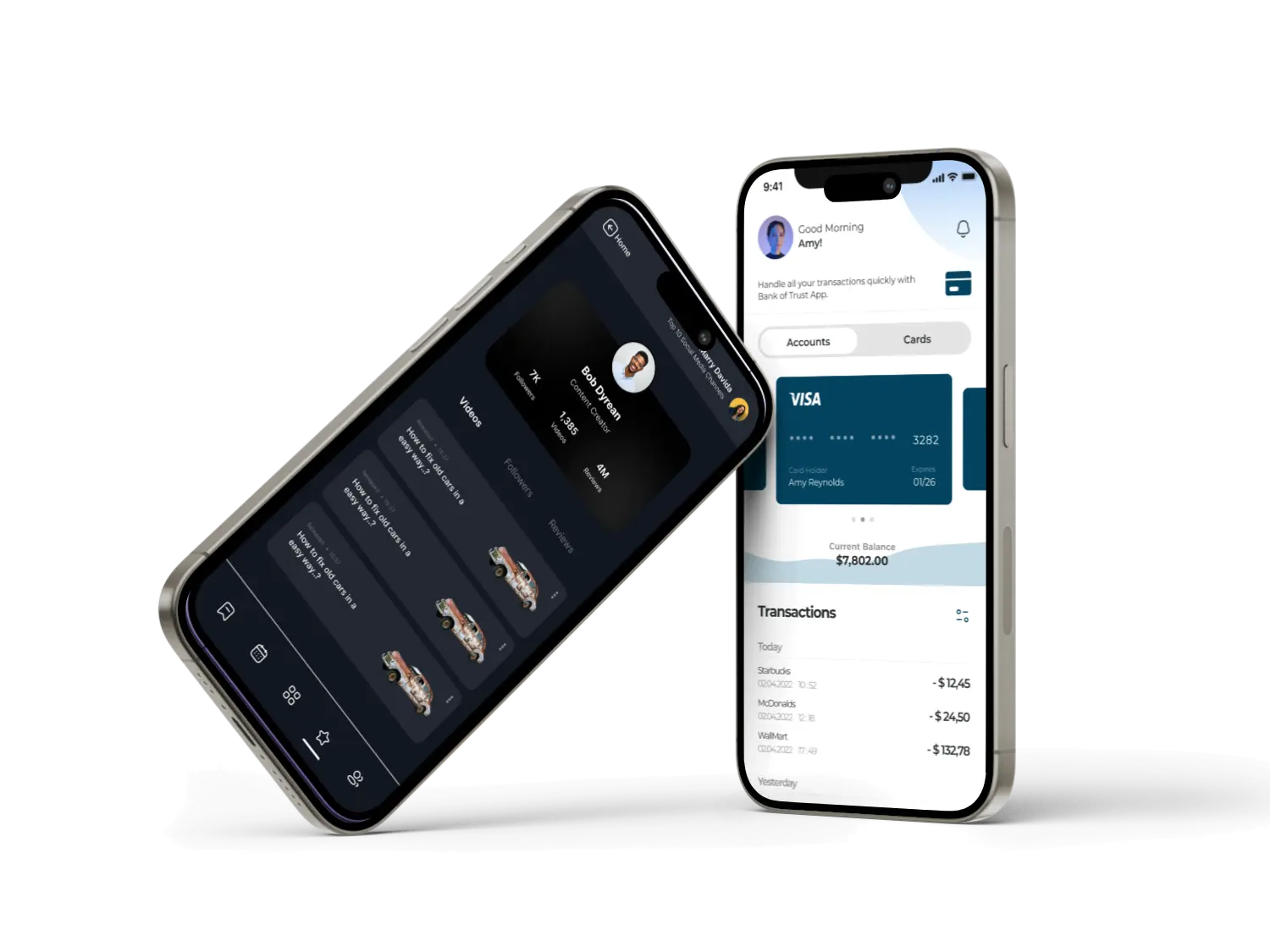 Citymatrix' Mobile Application Mockup